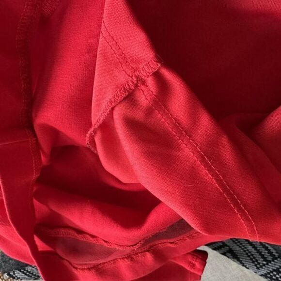 Lulu’s Sheer Factor Red Mesh Skater Dress - Picture 13 of 14